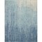 Homeroots 7 x 10 ft. Navy & Light Blue Abstract Area Rug 385286 - alternate 1